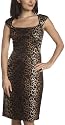 Jessica Simpson Women's Square Neck Twill Dress