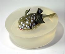 Puffer Fish Squirt toy vegetable glycerin soap