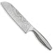 CulinHome Decor Collection 7-Inch Hibiscus Santoku Knife