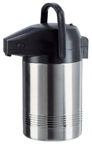 Emsa PRESIDENT 06372016 Thermos a pompa, 2,0 L, acciaio INOX, colore: Nero Emsa PRESIDENT 06372016 Thermos a pompa, 2,0 L, acciaio INOX, colore: Nero