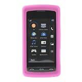 Hot Pink Durable Flexible Soft Silicone Skin Case for LG VU CU920 CU915 Cell Phone