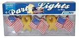 Sporting Goods : Camco Manufacturing, Inc. 42657 RV Party Lights Patriotic Yellow Ribbon and Flag