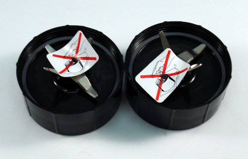 Set of 2 Cross Blades compatible with Magic Bullet Blender Juicer Mixer Set of 2 Cross Blades compatible with Magic Bullet Blender Juicer Mixer