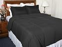 Newpoint Microfiber Twin Down Comforter,  Black