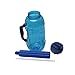 COOL GEAR EZ Freeze 64 Ounce Water Bottle (Blue)