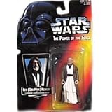 1995 KENNER STAR WARS POTF BEN KENOBI W/ LONG LIGHTSABER FULL PHOTO VARIANT