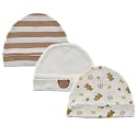 Baby Bear 3-Pack Infant Caps