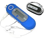 512MB T-Classic MP3 Player & In Car FM Transmitter - Zero G Blue