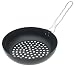 Charcoal Companion 10-1/2-Inch Nonstick Round Wok with Folding Handle
