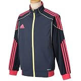 (アディダス)adidas 8109 ウォームアップクロスジャケット BP RA832 O15158 ダークネイビー/フレッシュピンクS11 S