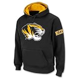 COLOSSEUM Missouri Tigers Icon Fleece NCAA Men's Hooded Sweatshirt, Black