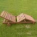 Hardwood Sun Lounger