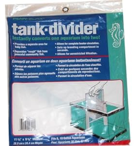 Amazon.com : Penn-Plax® Medium Tank Divider® for Aquariums 11-3/8" x 9