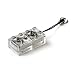 4gb Clear Brick Usb Flash Memory Drive