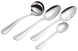 Lenox Vintage Jewel Frosted 4-Piece Stainless Steel Hostess Set