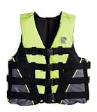 Regatta Wassersportweste Racing, 50N, schwarz-grau-gelb