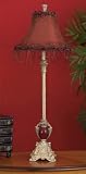 Wine Buffet Table Lamp 30 Ht W Shade