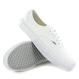 Vans Classic Authentic White Mens Trainers Size 9.5 UK