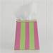 Fuchisa Stripe Tissue Cover