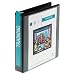 Wilson Jones Heavy Duty D-Ring View Binder, 1.5 Inch Capacity, Letter Size, Black (W385-34BPP)
