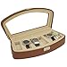 Tech Swiss TS563BRN Watch Box Storage Case For 6 Watches Brown Leather Lock