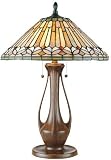 Quoizel Otono Tiffany 2 Light Table Lamp