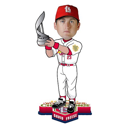 MLB St. Louis Cardinals World Series MVP 2011 Bobblehead- David Freese