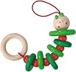 Haba Rattling Caterpillar Clutching Toy