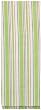 Durable Hand Woven 100% Cotton Colorful Green Striped Table Runners 12x72 Inches Set of Two