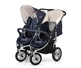 Esprit Fashion 2012 Zwillingswagen Geschwisterwagen Duo Star - Route 68 Navy