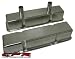 1958-86 Chevy Small Block 283-305-327-350-400 Tall Polished Aluminum Circle Track Racing Valve Covers - Smooth