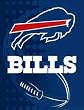 Royal Plush Raschel Blanket/Throw - Buffalo Bills