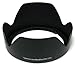 Opteka EW-73B Lens Hood for Canon EF-S 17-85mm f/4-5.6 IS USM SLR Lens