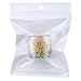 BEADNOVA 3mm Gold Plated Open Jump Rings with Plastic Acrylic Jar Container for Jewelry Making (1000pcs)