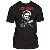 Army of Darkness Ash Crossbones Adult Black T-shirt
