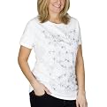 Merona&reg; Plus Screen Print Embellished Tee - White