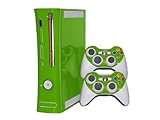 Xbox 360 Skin - NEW - MONSTER GREEN system skins faceplate decal mod