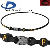 Phiten Titanium X30 Pittsburgh Pirates Mlb 22  Team Necklace
