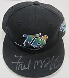 Fred Mcgriff Tampa Bay Rays Signed Autographed Fitted Hat W/coa - Autographed MLB Helmets and Hats