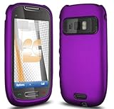 Purple Rubberized Protector Hard Case for Nokia Astound (T-Mobile)