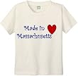 MADE IN MASSACHUSETTS - BigBoyMusic Youth Designs - White T-shirt