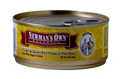Newman's Own Organics Turkey & Brown Rice Formula for Dogs, 5.5-Ounce Cans (Pack of 24)