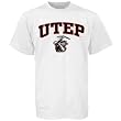 NCAA UTEP Miners White Bare Essentials T-shirt