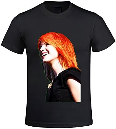 Luketor Paramore O-neck Soft Cotton Custom Men T Shirt Black
