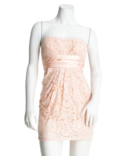 2b Strapless Lace Dress