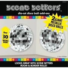 Scene Setter - Pack Of 2 Giant Disco Balls - Party Products
