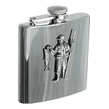 Review Sterling & Classic SC763 / Fisherman 6oz Stainless Steel Hip Flask
