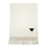 New 100% wool warm and super soft scarf wrap for wonderful company gifts,White