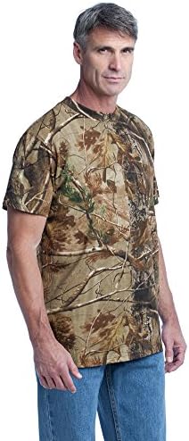 Russell Outdoors Men's Realtree Explorer T-Shirt with Pocket, XL, Realtree