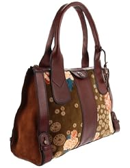 Fossil Vintage Re-Issue Floral Satchel by Fossil